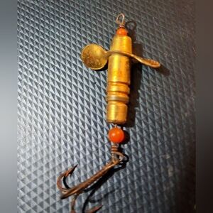 Vintage Brass Devon Minnow